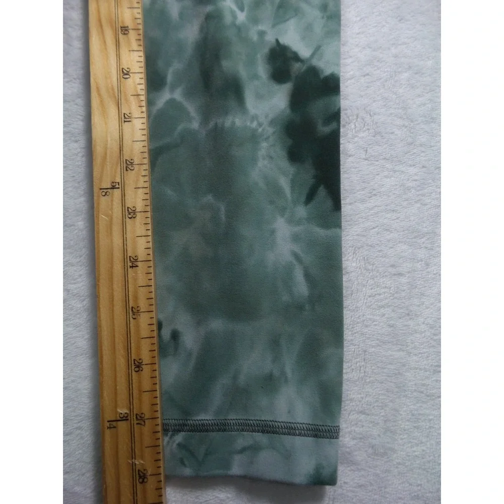 Lululemon Leggings Womens Size 2 Green Align High-Rise Diamond‎ Dye Comfort